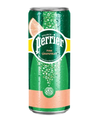 Perrier Natural Pink Grapefruit Flavoured Sparkling Mineral Water