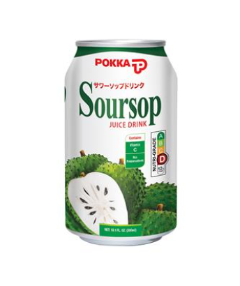 POKKA Soursop Juice Can 300ml